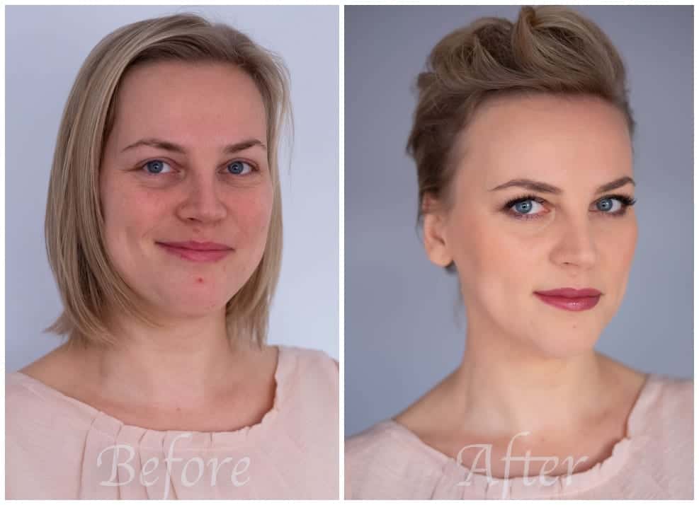special occasion hair and makeup makeover